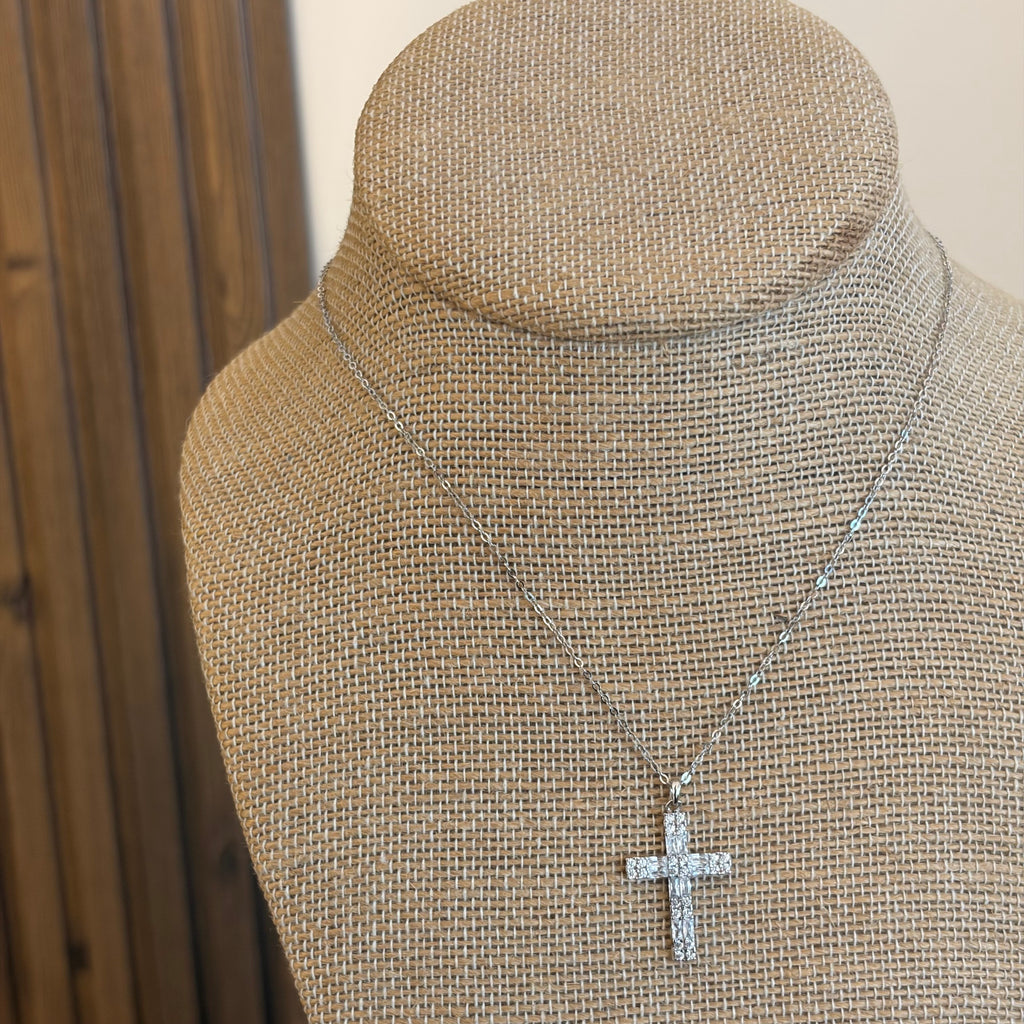 Collar Cross Plata 925