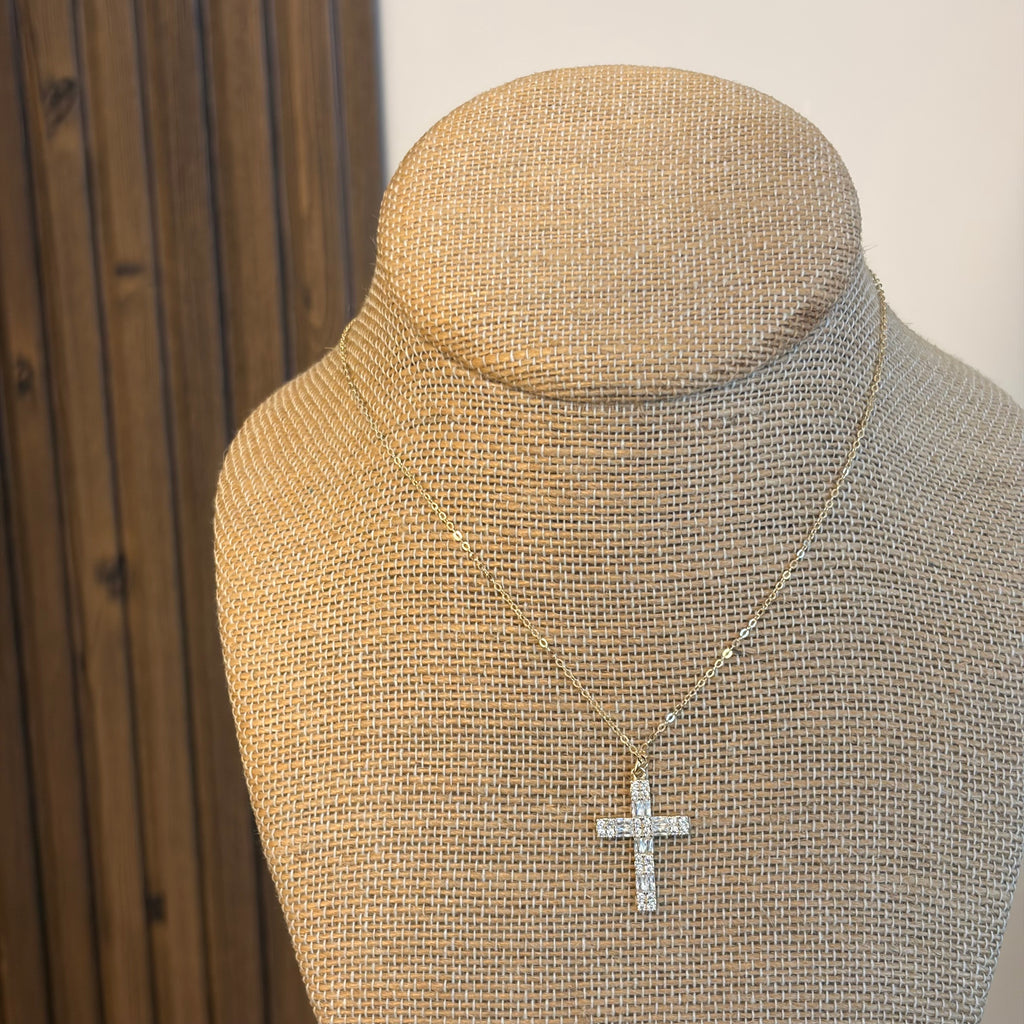 Collar Cross Plata 925