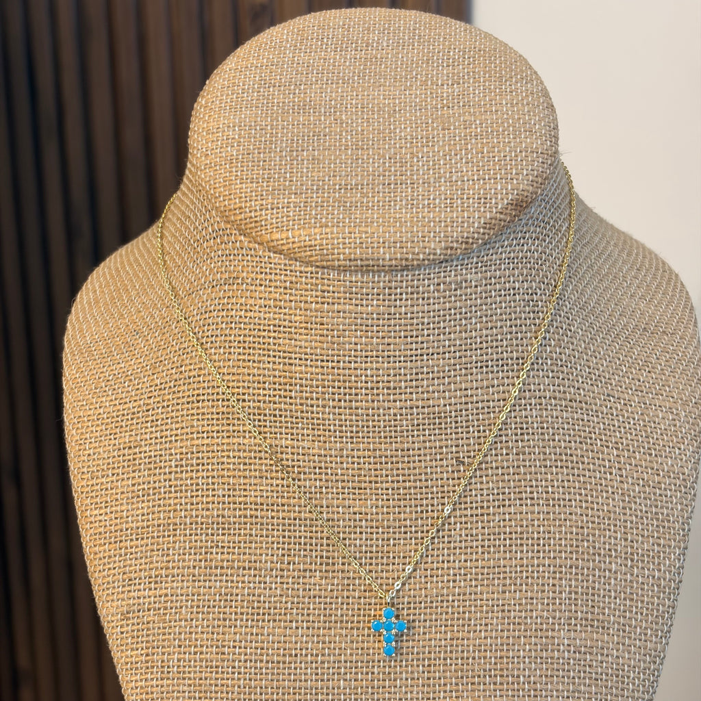 Collar Cross Plata 925