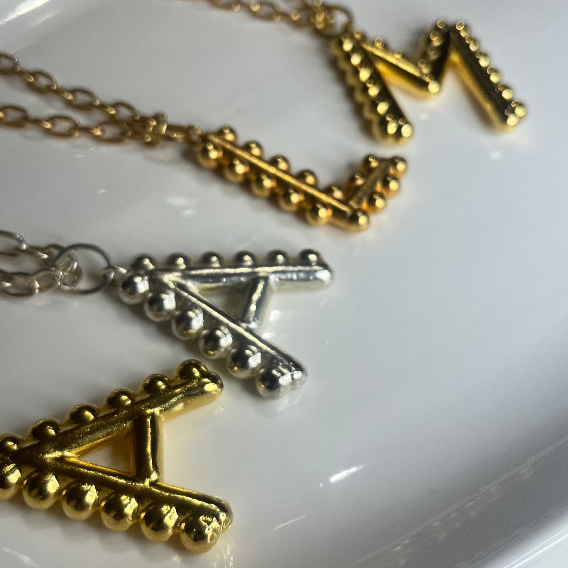 Collar Orfebrería con Baño de Oro