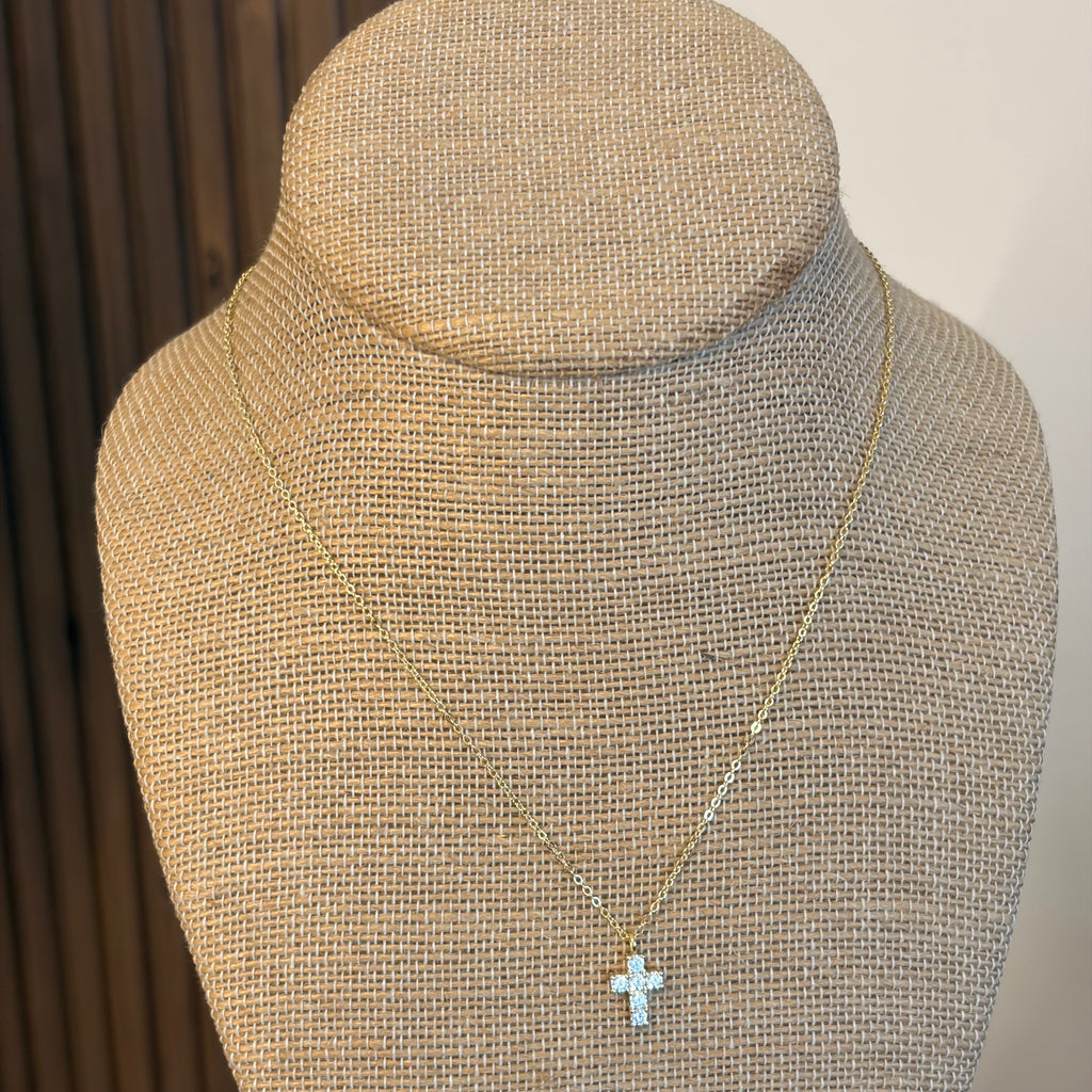 Collar Cross Plata 925