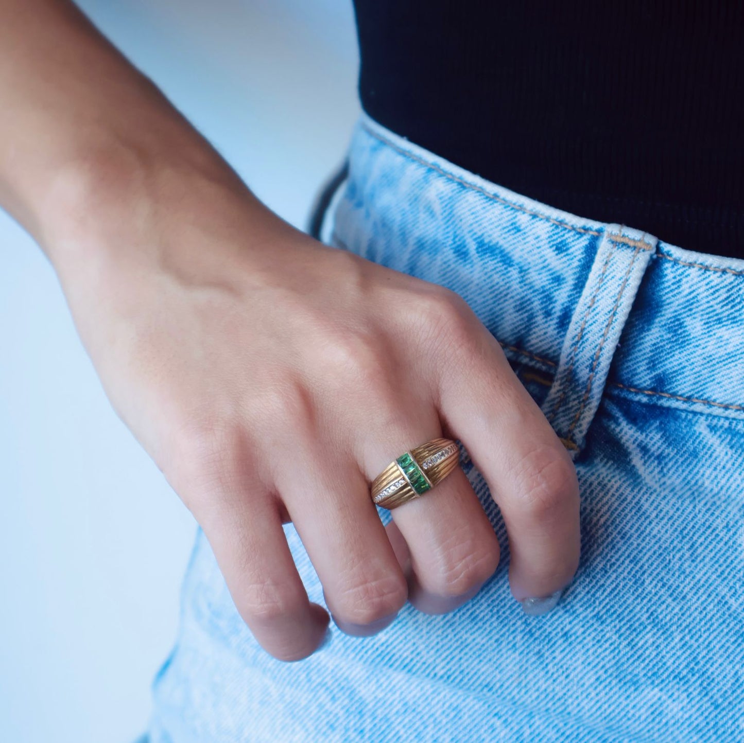 Anillo Con Circón